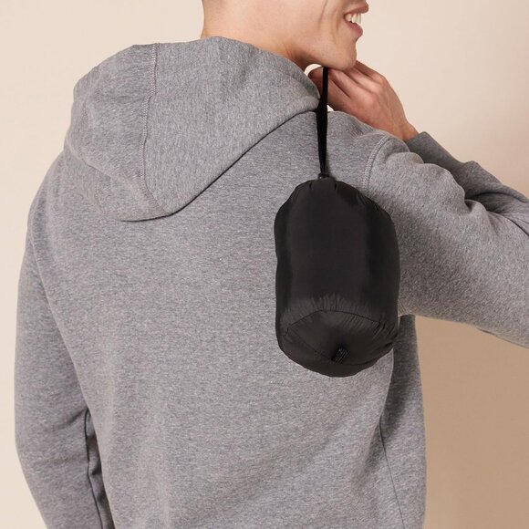 Men's Water-Resistant Puffer Jacket - Lightweight, Packable & Big & Tall Options - Picture 4 of 8